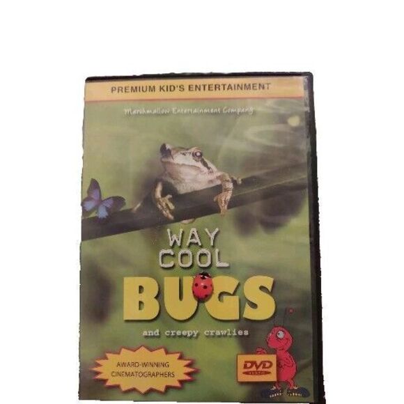 Way Cool Bugs and Creepy Crawlies DVD, Kids Movie, Bug Collector, Education - Picture 1 of 3